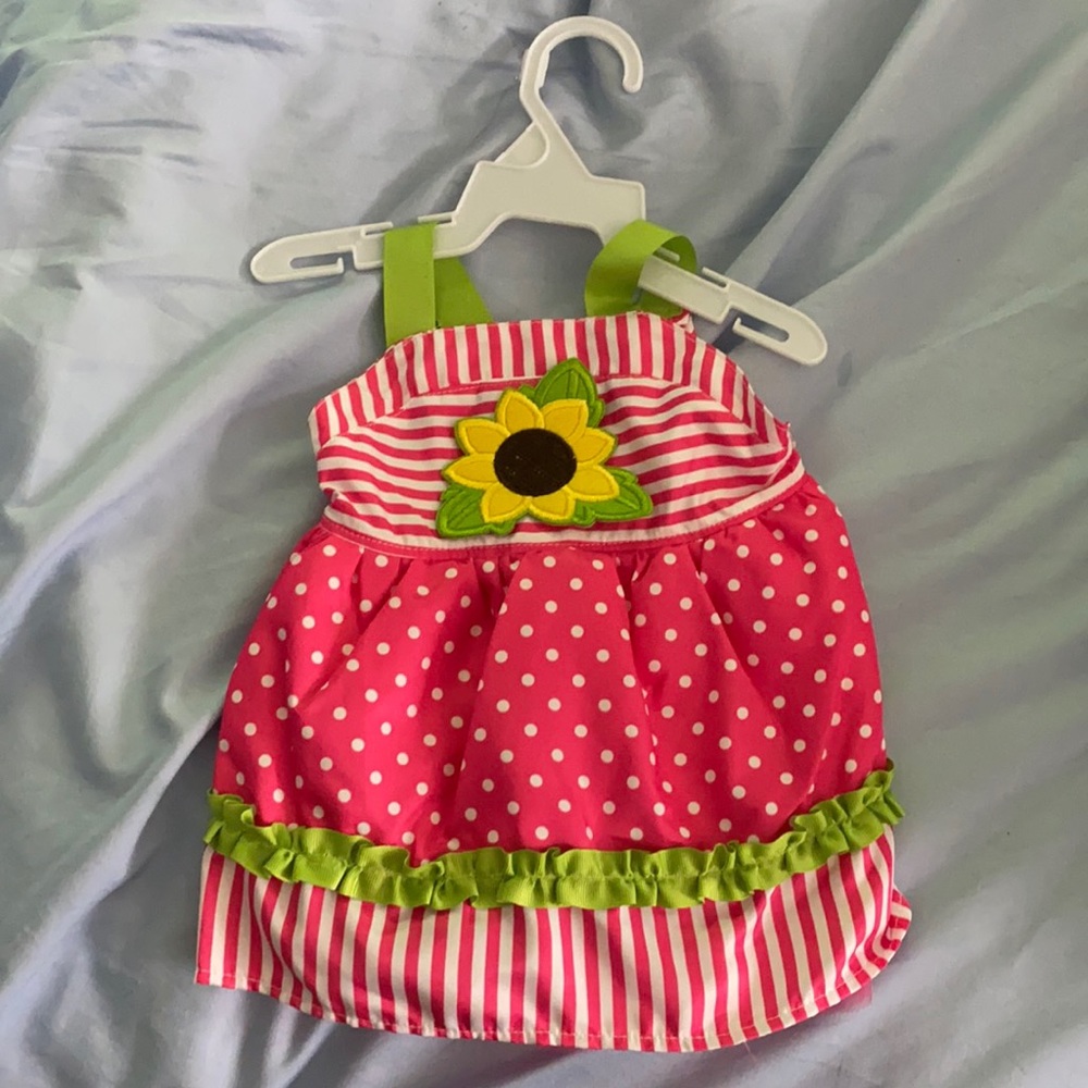 A cute little dog dress.